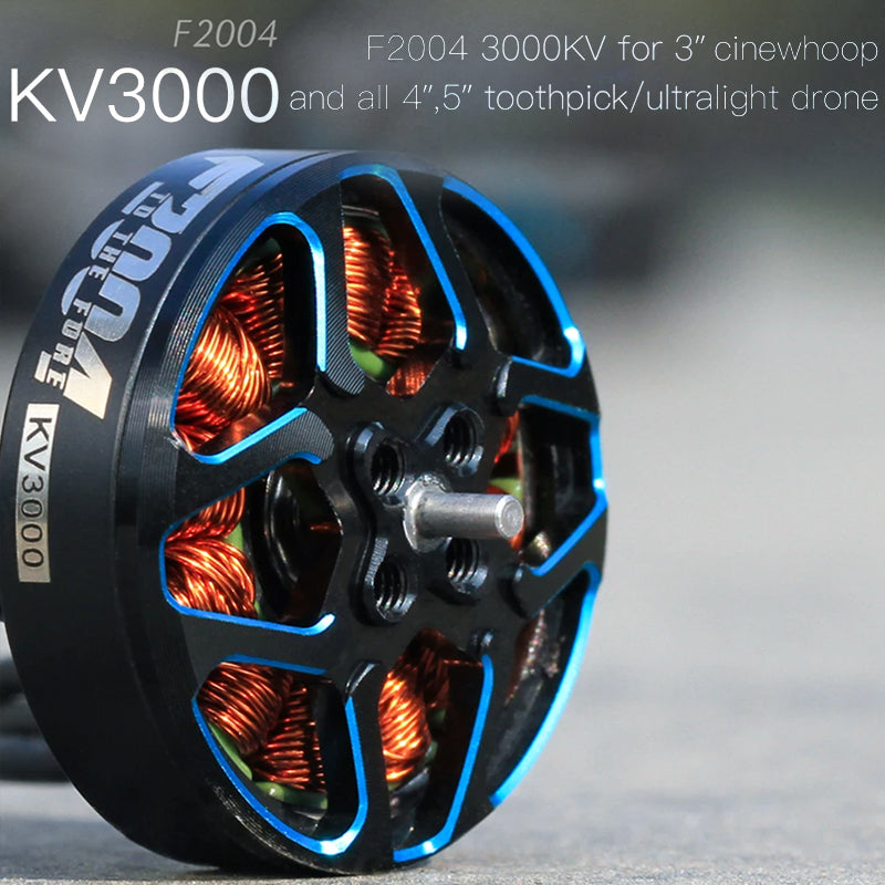 T-motor F2004 2004 1700kv 6s 3000kv 4-5s Brushless Motor