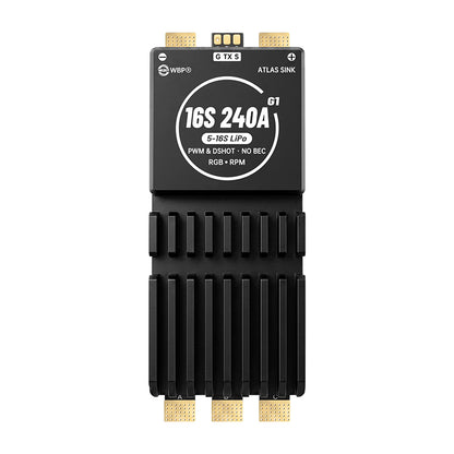 WBP Atlas Sink 16S240A G1 AM32 ESC 5-16S LiPo 240A Continuous 300A Peak