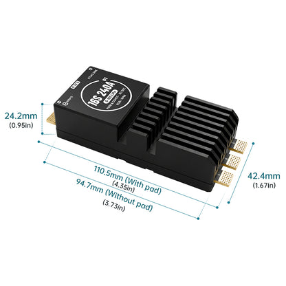 WBP Atlas Sink 16S240A G1 AM32 ESC 5-16S LiPo 240A Continuous 300A Peak