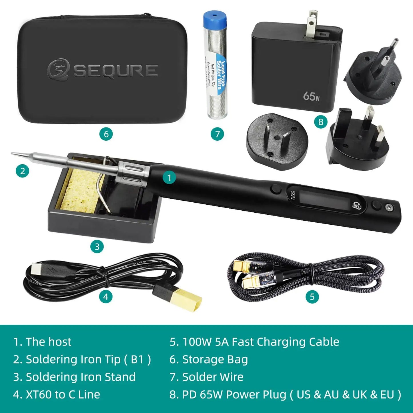 SEQURE S99 Soldering Iron Repair Tool Welding Pen