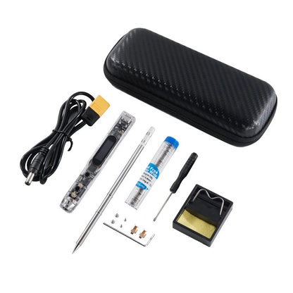 Sequre SI012 XT60 Intelligent OLED Electric Soldering Iron