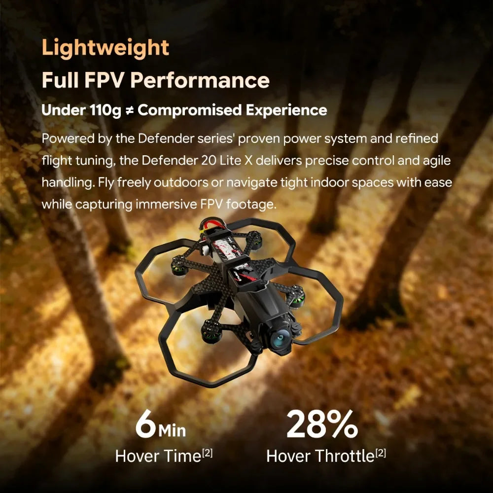 iFlight Defender 20 Lite X O4 wide 2S HD FPV Drone