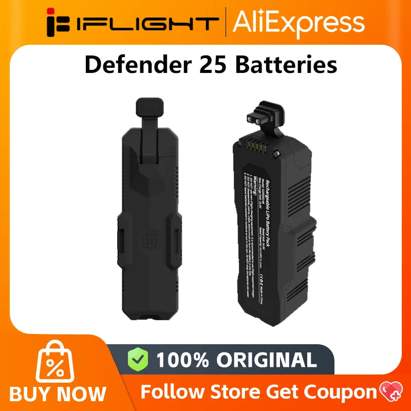 iFlight Defender 25 Batteries 550mAh / 900mAh with XT30 connector
