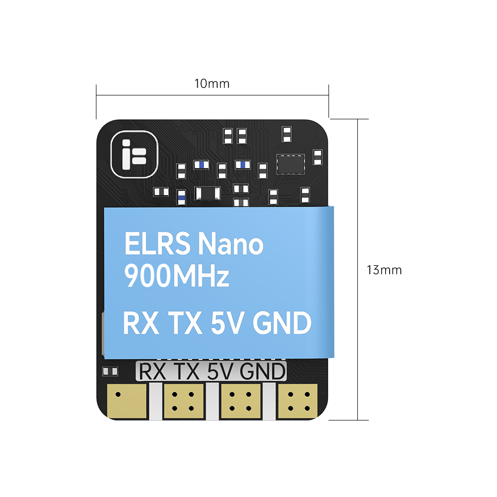 iFlight ELRS Receiver 2.4GHz/900MHz NanoFPV Mini Receiver