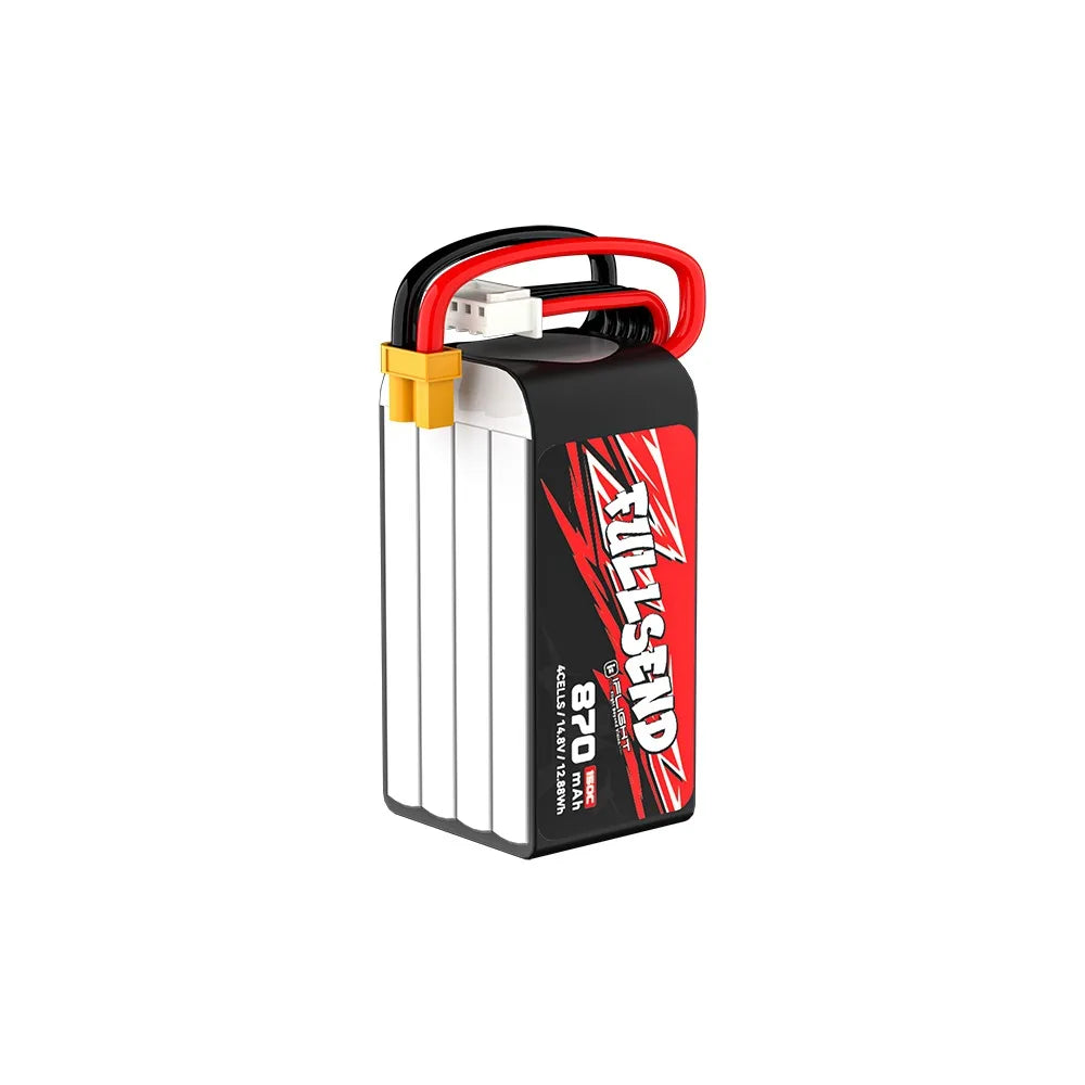 iFlight Fullsend 4S 870mAh 150C Battery with XT30U-F Connector