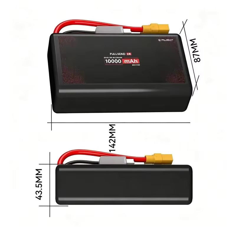 iFlight Fullsend 8S 10000mAh 25C Li-Ion Battery XT90 Connector