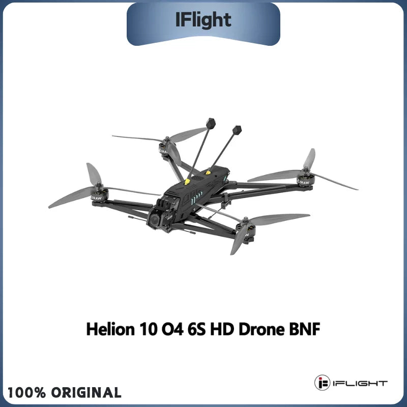 iFlight Helion 10 O4 Pro 6S HD Drone BNF, O4 Air Unit Pro