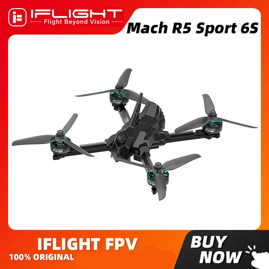 iFlight Mach R5 Sport Analog 6s FPV Race Canopy Drone