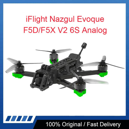iFlight Nazgul Evoque F5 V2 Analog 6S 5inch FPV Drone BNF F5X F5D