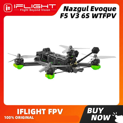 iFlight Nazgul Evoque F5 V3 6S WTFPV for DIY Drone (No image transmission version)