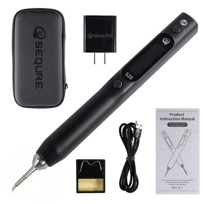 SEQURE S20 Nano Electric Soldering Iron Precision Electronic Mobile Phone Repair Tool Anti-Static Soldering Pen