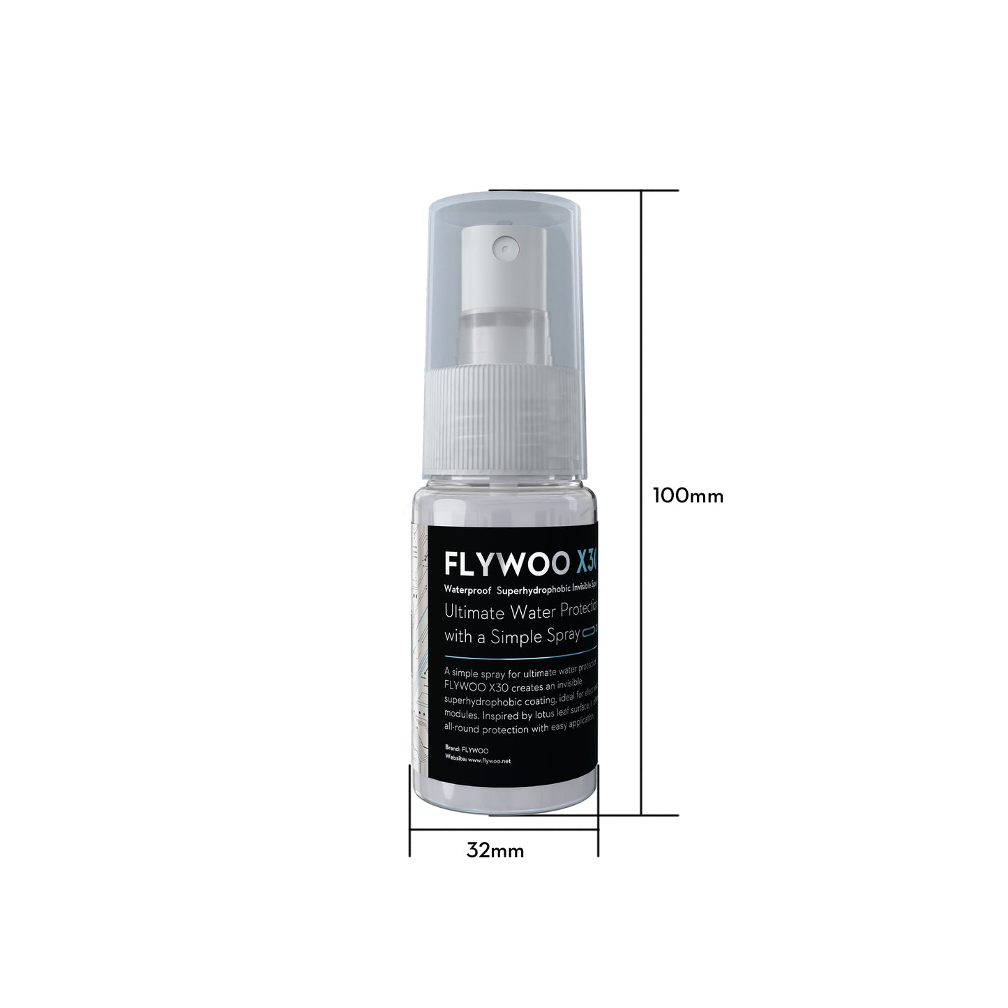 Flywoo X30 PCBA Wasserdichtes, superhydrophobes, unsichtbares Spray