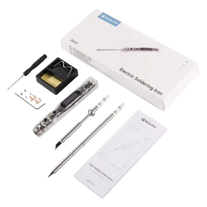 Sequre SI012 XT60 Intelligent OLED Electric Soldering Iron